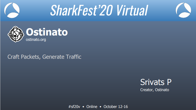 Ostinato at Sharkfest 2020